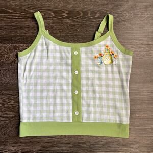 Her Universe Studio Ghibli My Neighbor Totoro Gingham Girls Tank Plus Size‎ XL